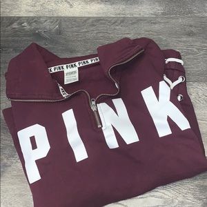 PINK MAROON SWEATSHIRT
